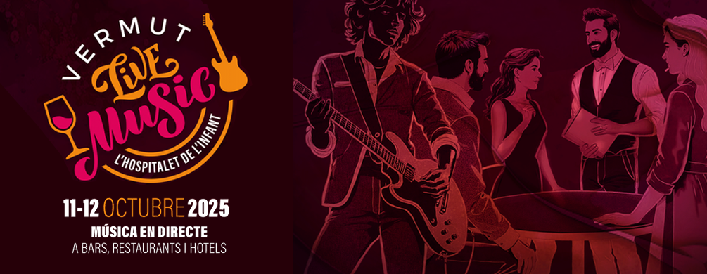 Banner de Vandellòs i l'Hospitalet de l'Infant - Vermut Live Music 2025