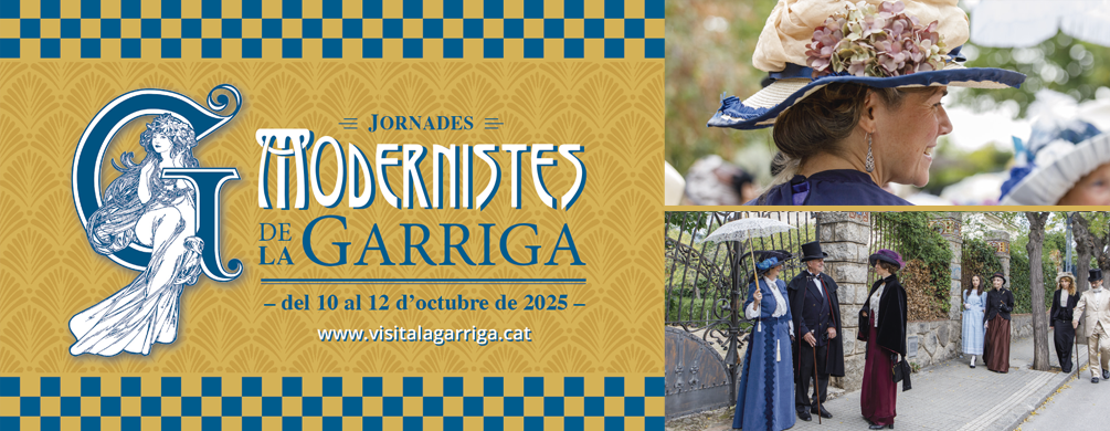 Banner de La Garriga - Jornades Modernistes 2025