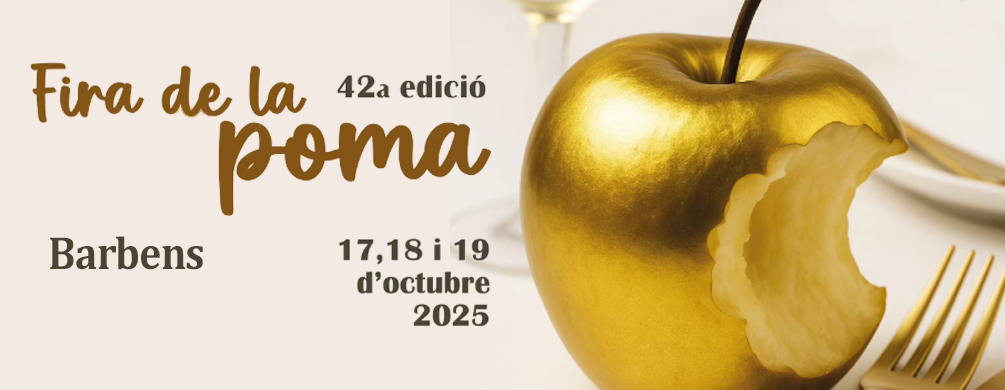 Banner de Barbens - Fira de la Poma 2025
