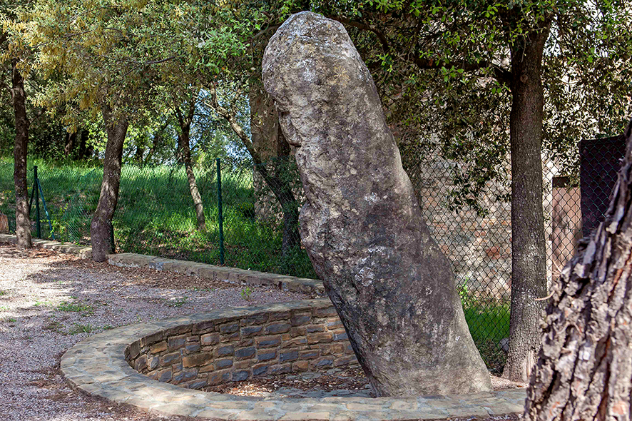 Menhir de Perafita, can Garriga o de Santa Madrona a Seva