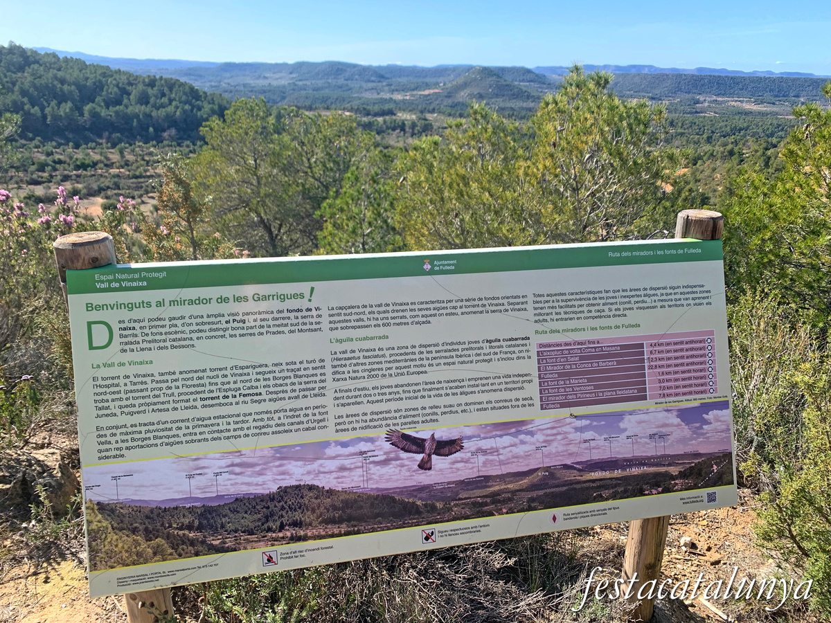 Fulleda - Mirador de les Garrigues