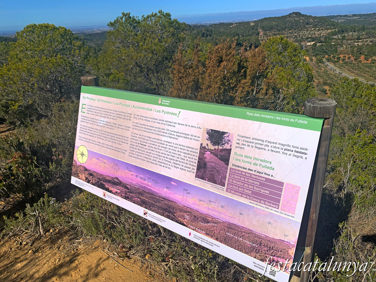 Fulleda - Mirador dels Pirineus 