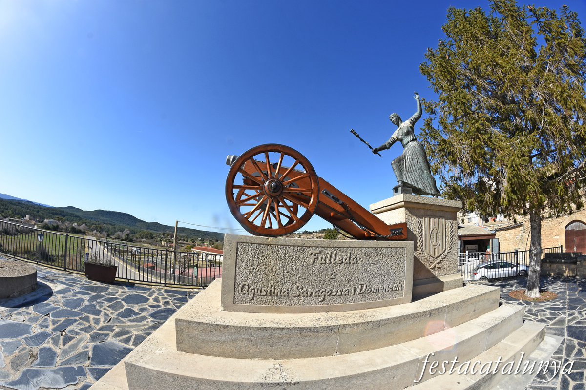 Fulleda - Monument a Agustina d'Aragó 
