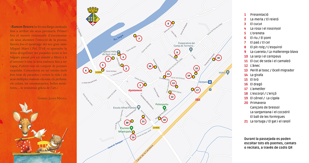 Passejada poètica musical en família per la vila de Térmens