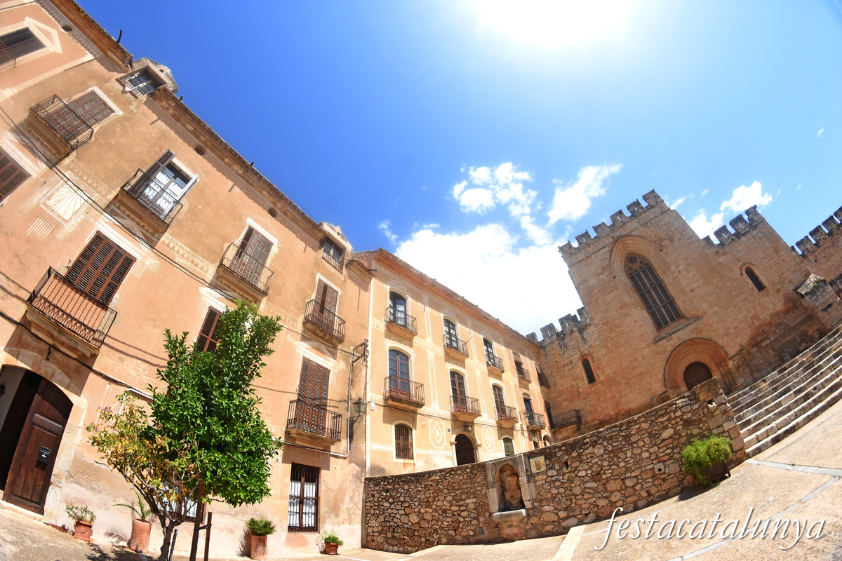 Aiguamúrcia - Plaça de Sant Bernat del monestir de Santes Creus 