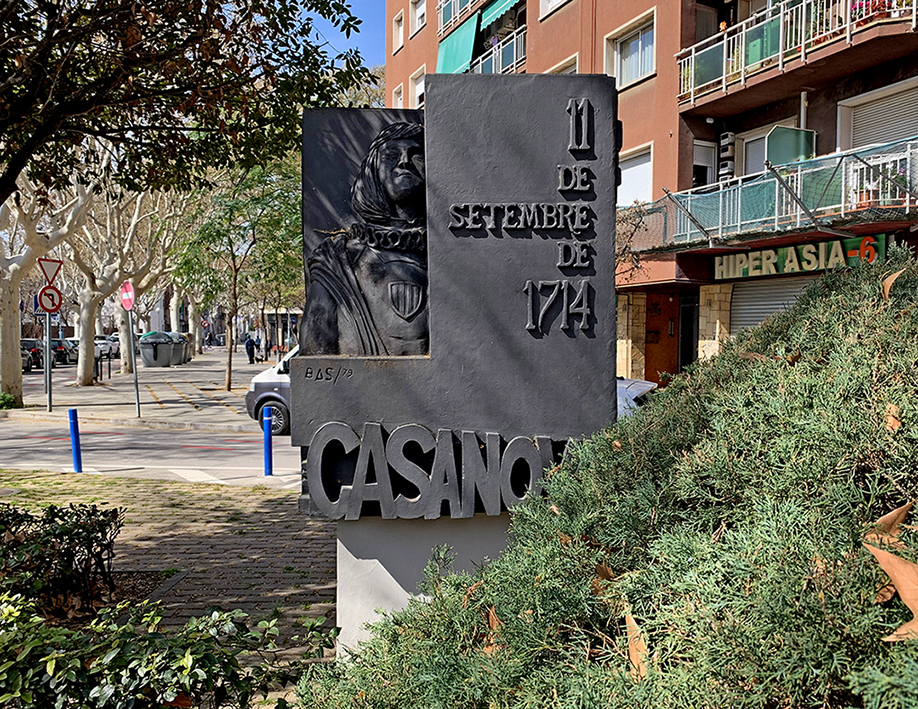 Homenatge a Rafael Casanova a Mollet del Vallès