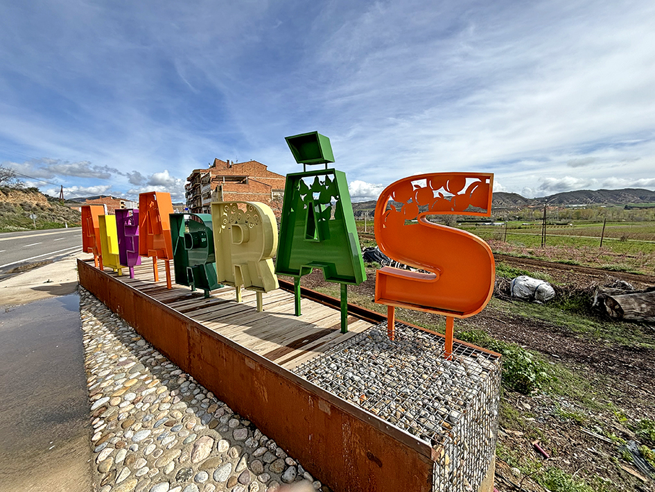 Alfarràs, cruïlla de camins