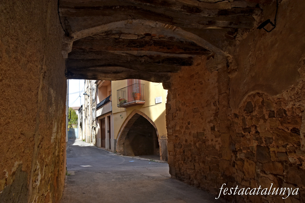 Sarral - Portal de Santa Llúcia i Carrer Nou 