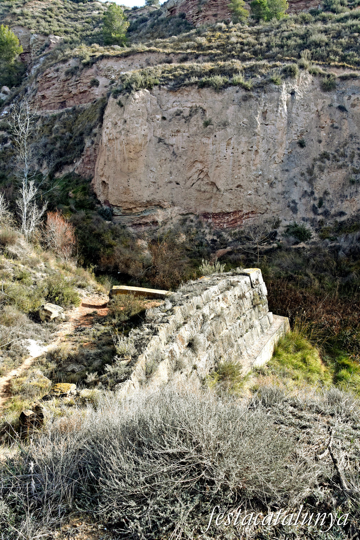 Sarral - Presa romana o resclosa de la Salada 
