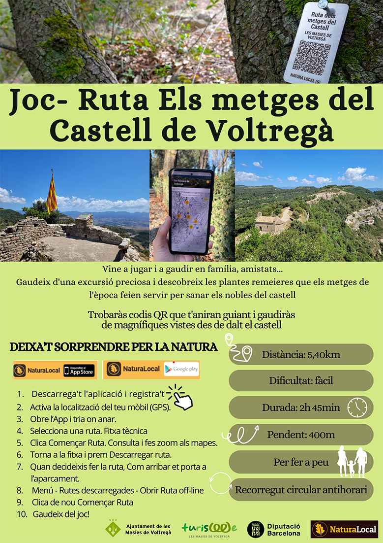 Joc-Ruta Els metges del Castell de Voltregà
