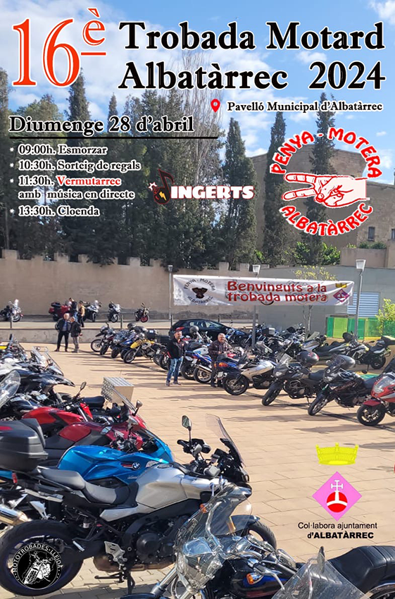 Trobada Motard a Albatàrrec