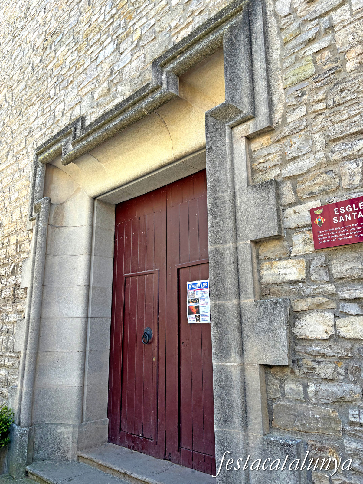 Montmaneu - Església parroquial de Santa Maria 