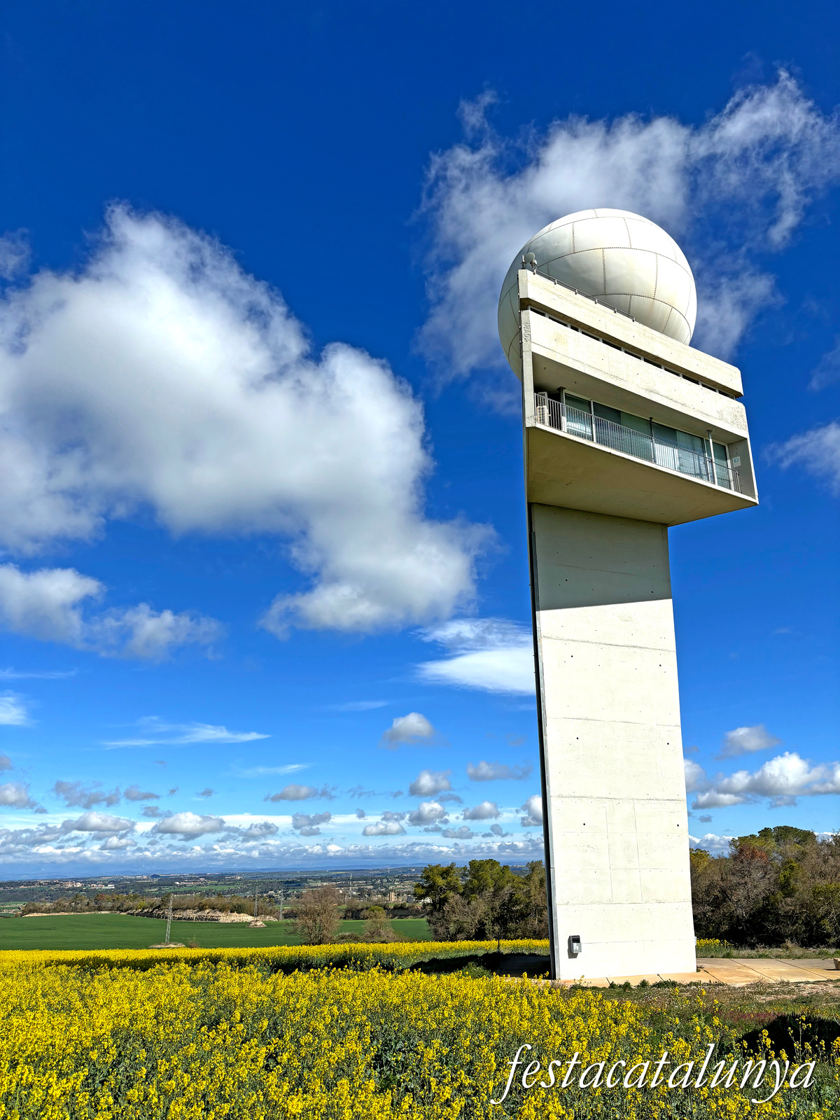 Montmaneu - Radar meteorològic de la Panadella 