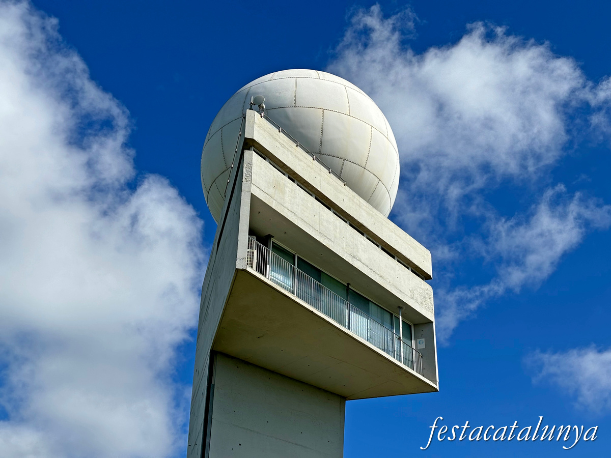 Montmaneu - Radar meteorològic de la Panadella 