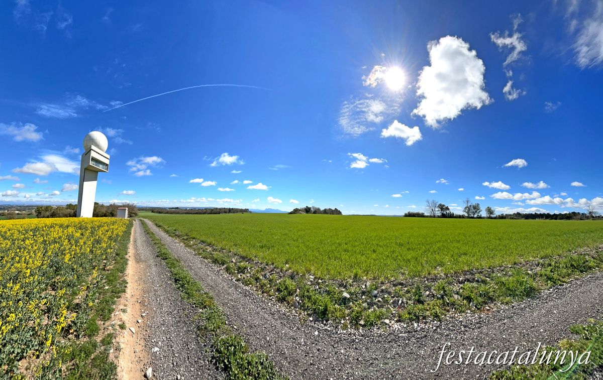Montmaneu - Radar meteorològic de la Panadella 