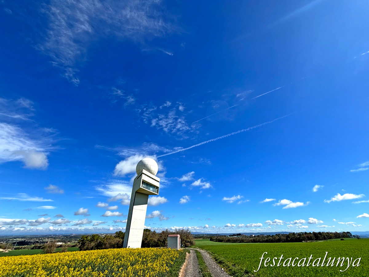 Montmaneu - Radar meteorològic de la Panadella 