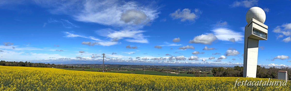 Montmaneu - Radar meteorològic de la Panadella 