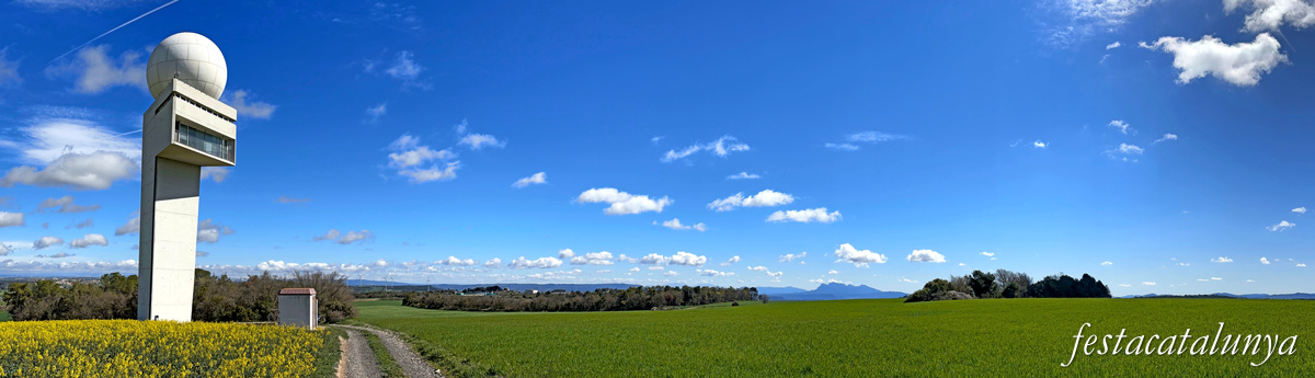 Montmaneu - Radar meteorològic de la Panadella 