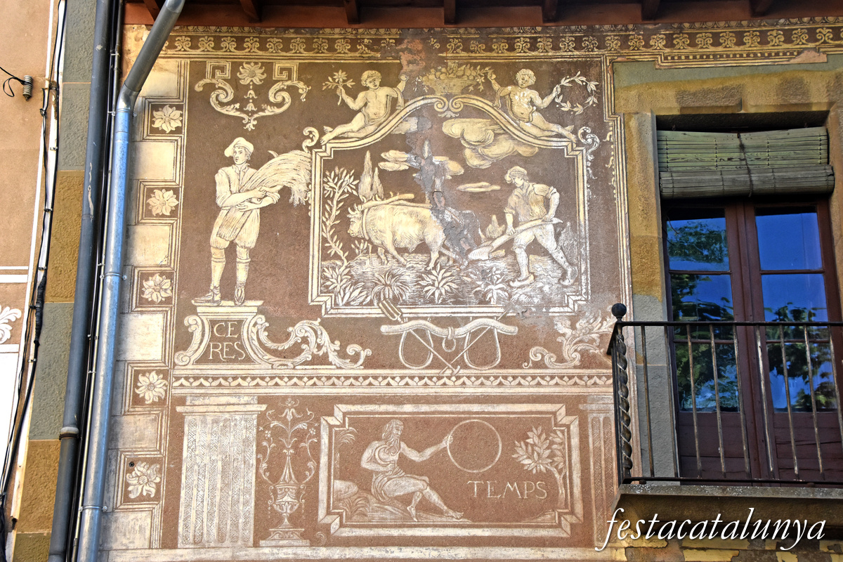 Sant Joan de Vilatorta - Can Pallàs, antiga ca la Viuda