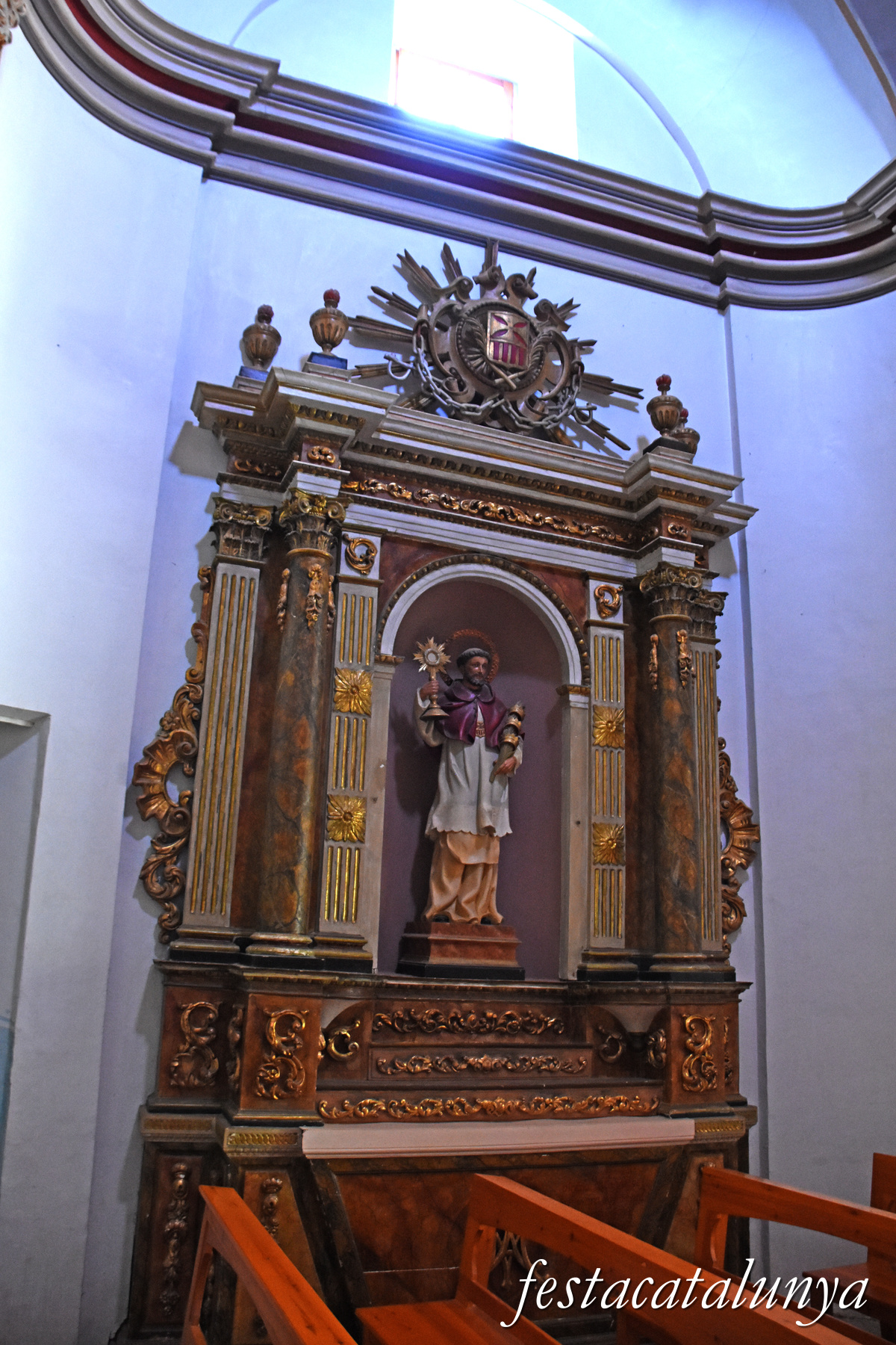 Sant Julià de Vilatorta- Santuari de Puig l'Agulla de Vilalleons - Retaule de Sant Ramon Nonat