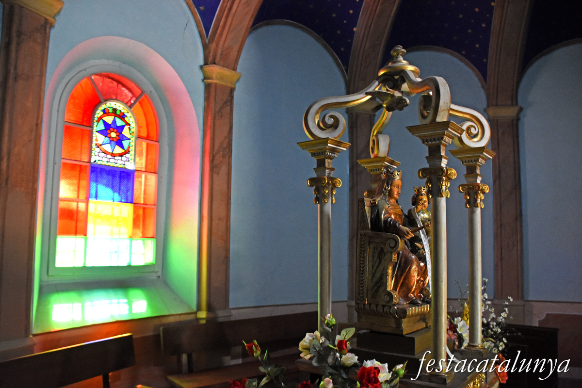 Sant Julià de Vilatorta- Santuari de Puig l'Agulla de Vilalleons - Retaule Major i Cambril de la Mare de Déu 