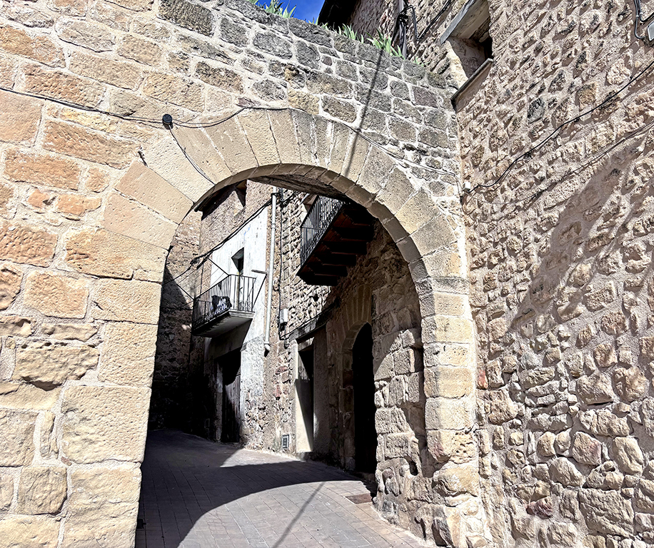 Portals, castell i muralles d'Arnes ***