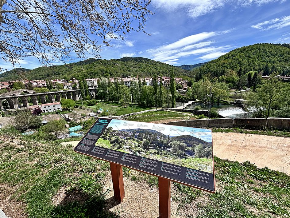 Mirador panoràmic Paisatge Humanitzat de Sant Joan de les Abadesses