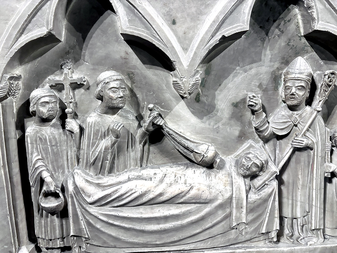 Retaule de Sant Agustí de l'església del monestir de Sant Joan de les Abadesses ***