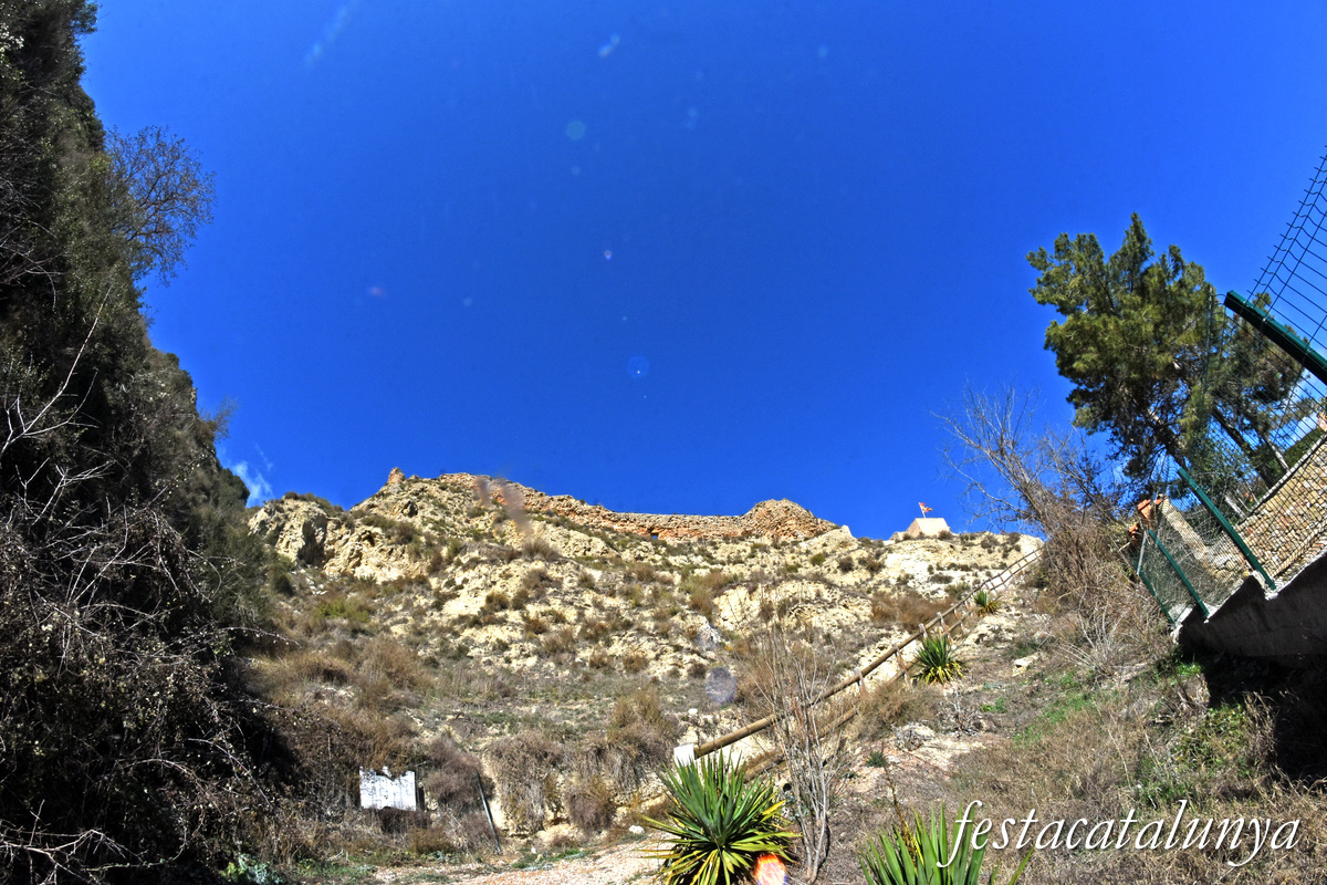 Castellfollit de Riubregós - Recinte emmurallat del castell de Castellfollit