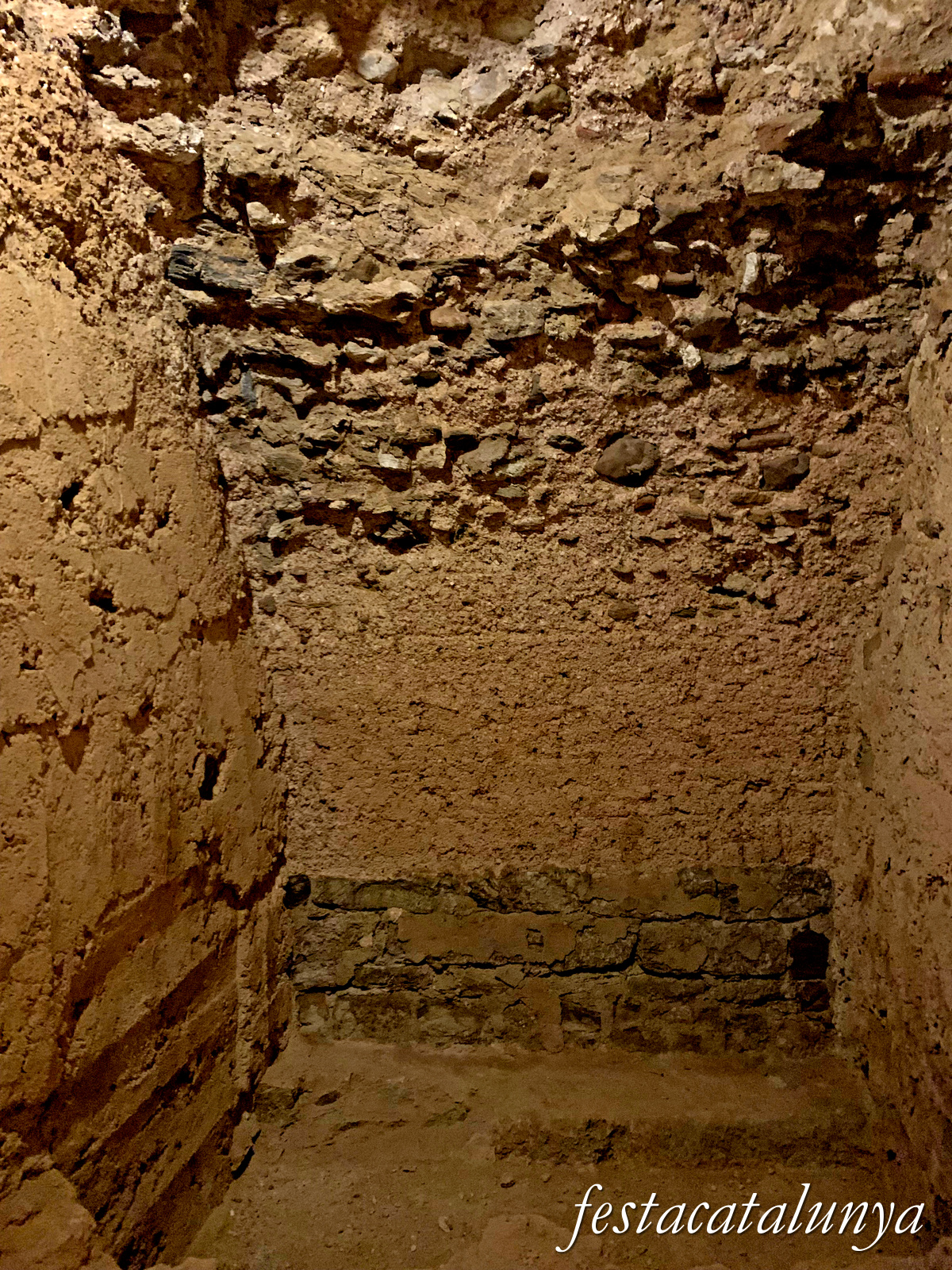 Castellfollit de Riubregós - Recinte emmurallat del castell de Castellfollit