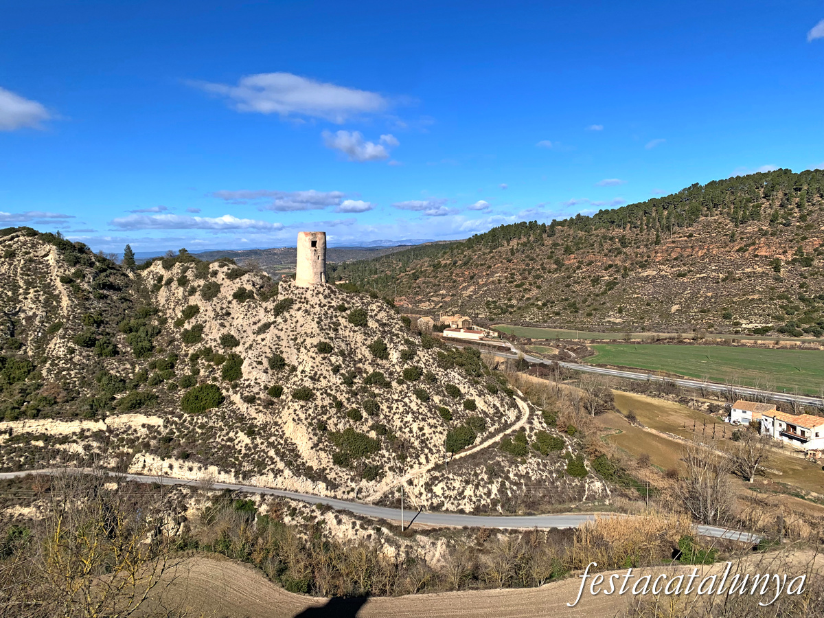 Castellfollit de Riubregós - Torre d'en Balet o de Ballester del castell de Castellfollit