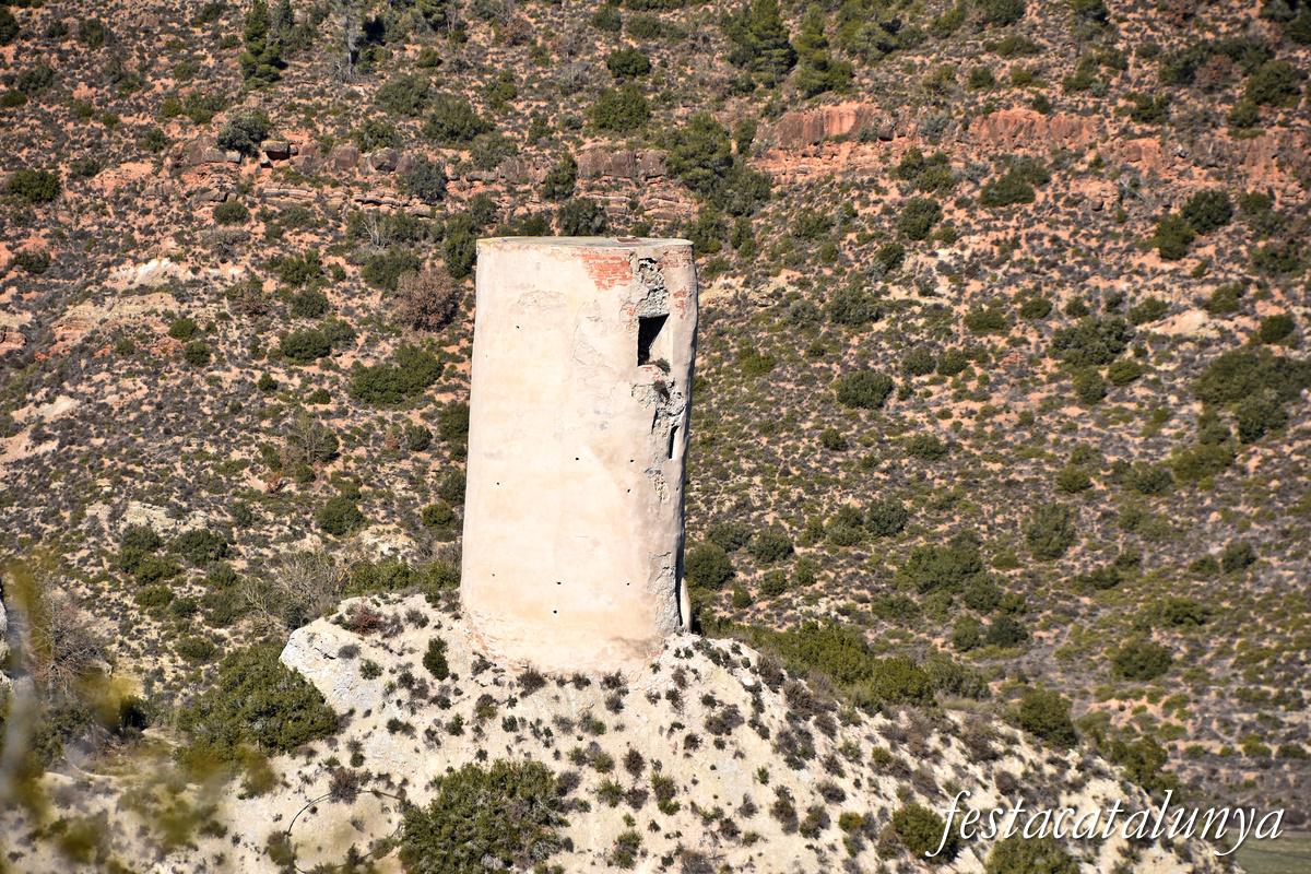 Castellfollit de Riubregós - Torre d'en Balet o de Ballester del castell de Castellfollit