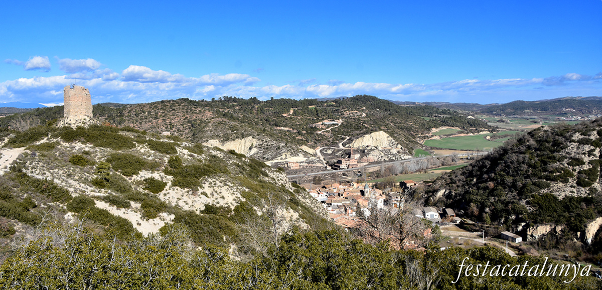 Castellfollit de Riubregós - Torre del Raval del castell de Castellfollit 