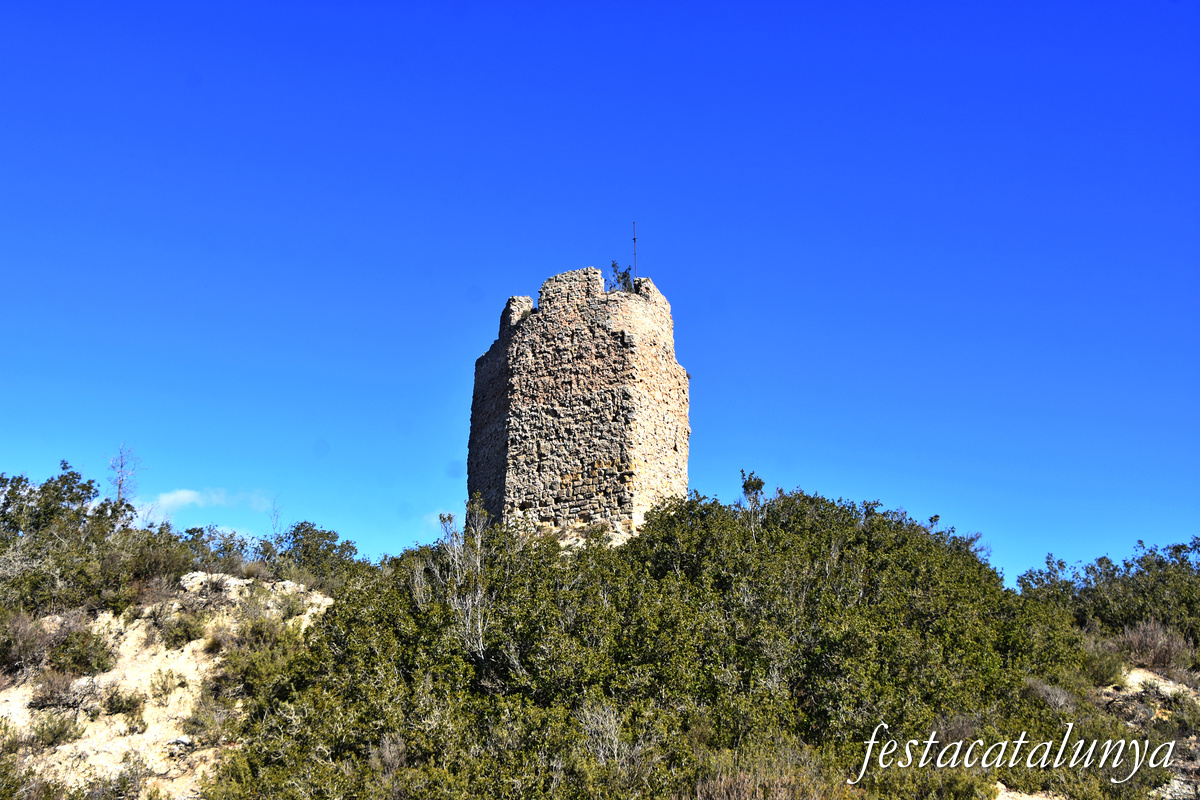 Castellfollit de Riubregós - Torre del Raval del castell de Castellfollit 