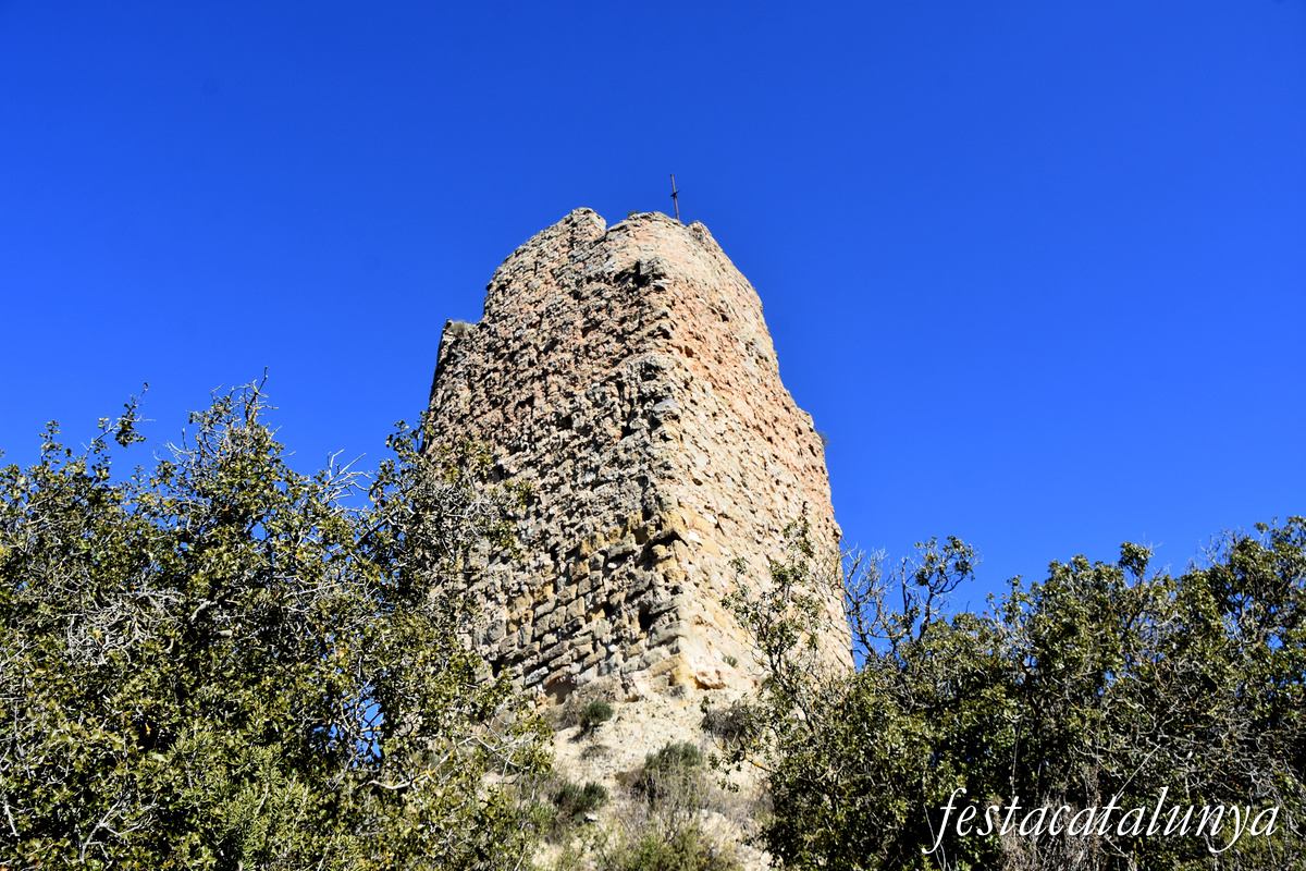 Castellfollit de Riubregós - Torre del Raval del castell de Castellfollit