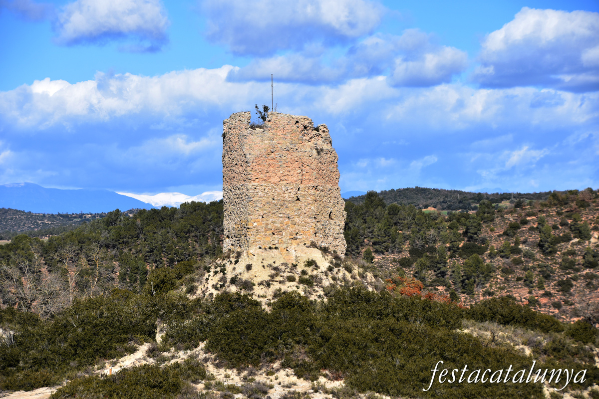 Castellfollit de Riubregós - Torre del Raval del castell de Castellfollit 