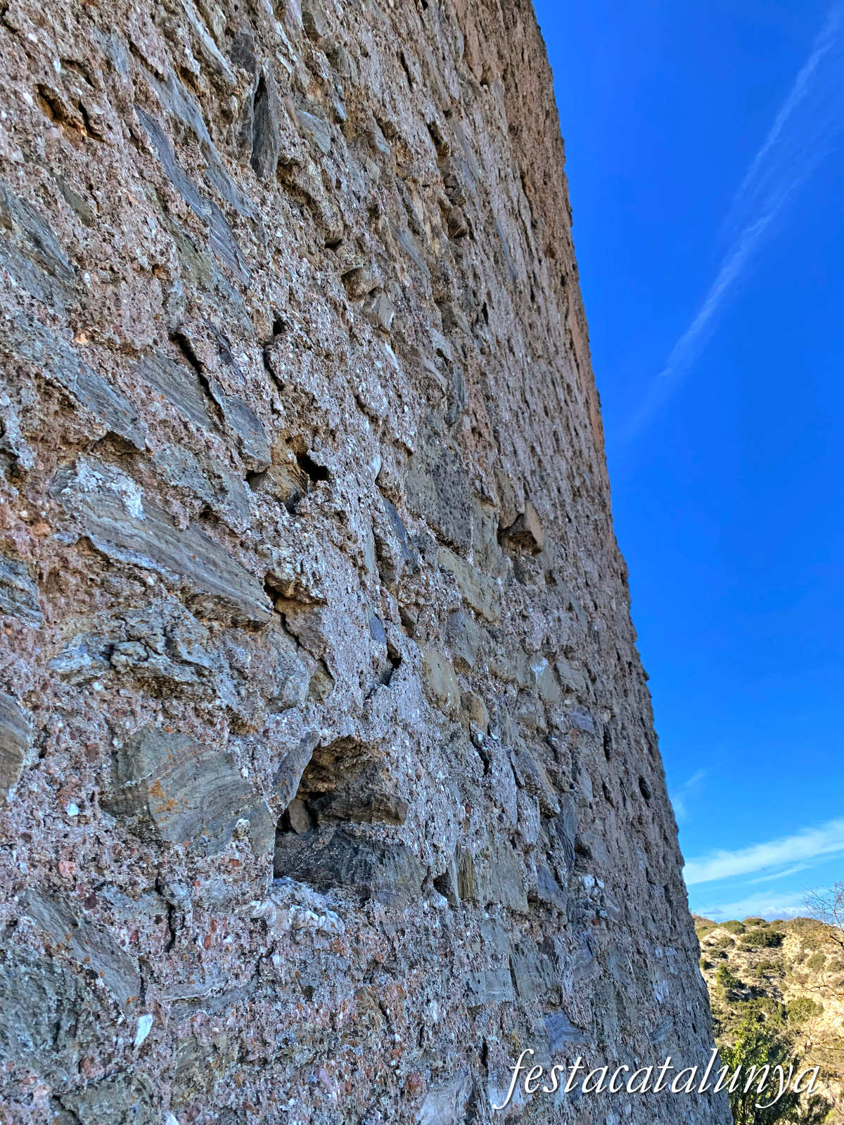 Castellfollit de Riubregós - Torre del Raval del castell de Castellfollit 
