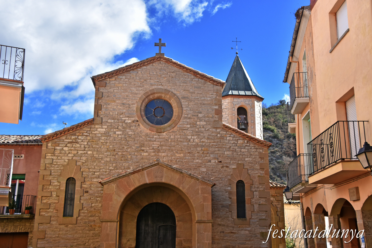 Castellfollit de Riubregós - Església parroquial de la Mare de Déu del Roser