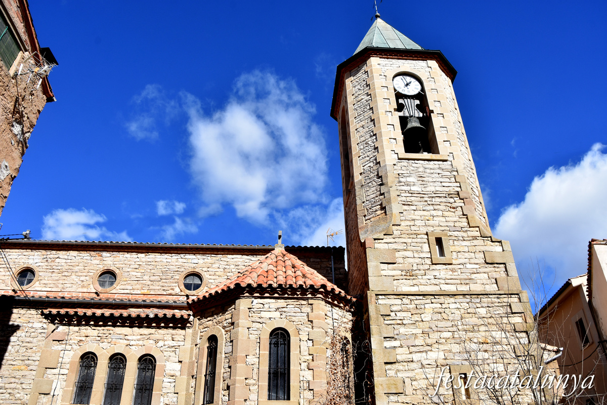 Castellfollit de Riubregós - Església parroquial de la Mare de Déu del Roser