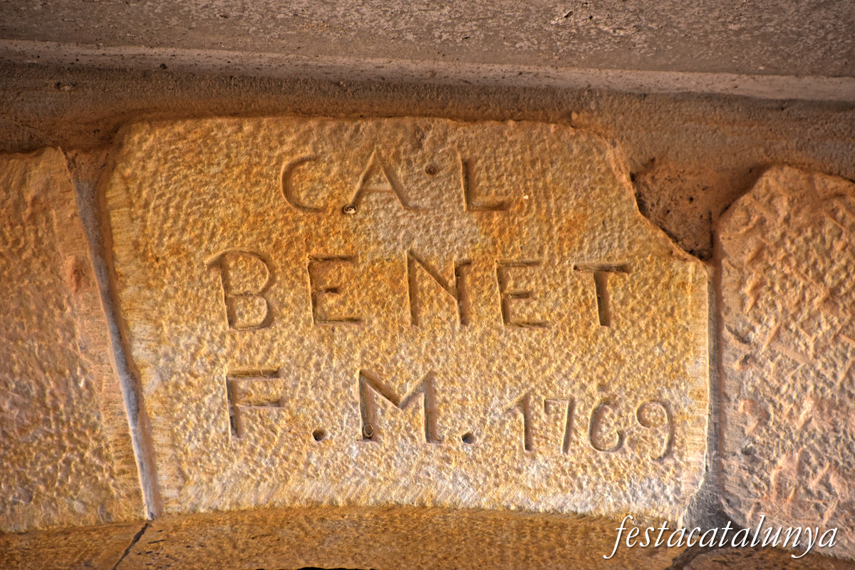 Castellfollit de Riubregós - Cal Benet