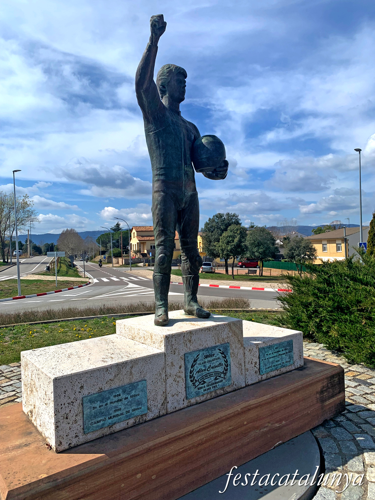 Seva - Monument a Àlex Crivillé 