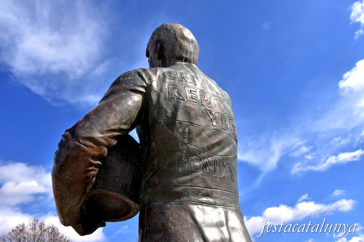 Seva - Monument a Àlex Crivillé 
