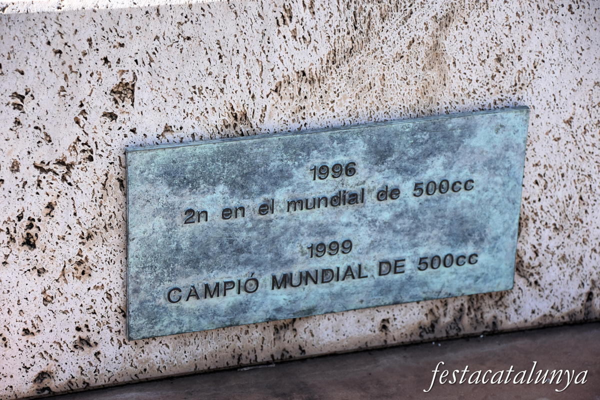 Seva - Monument a Àlex Crivillé 