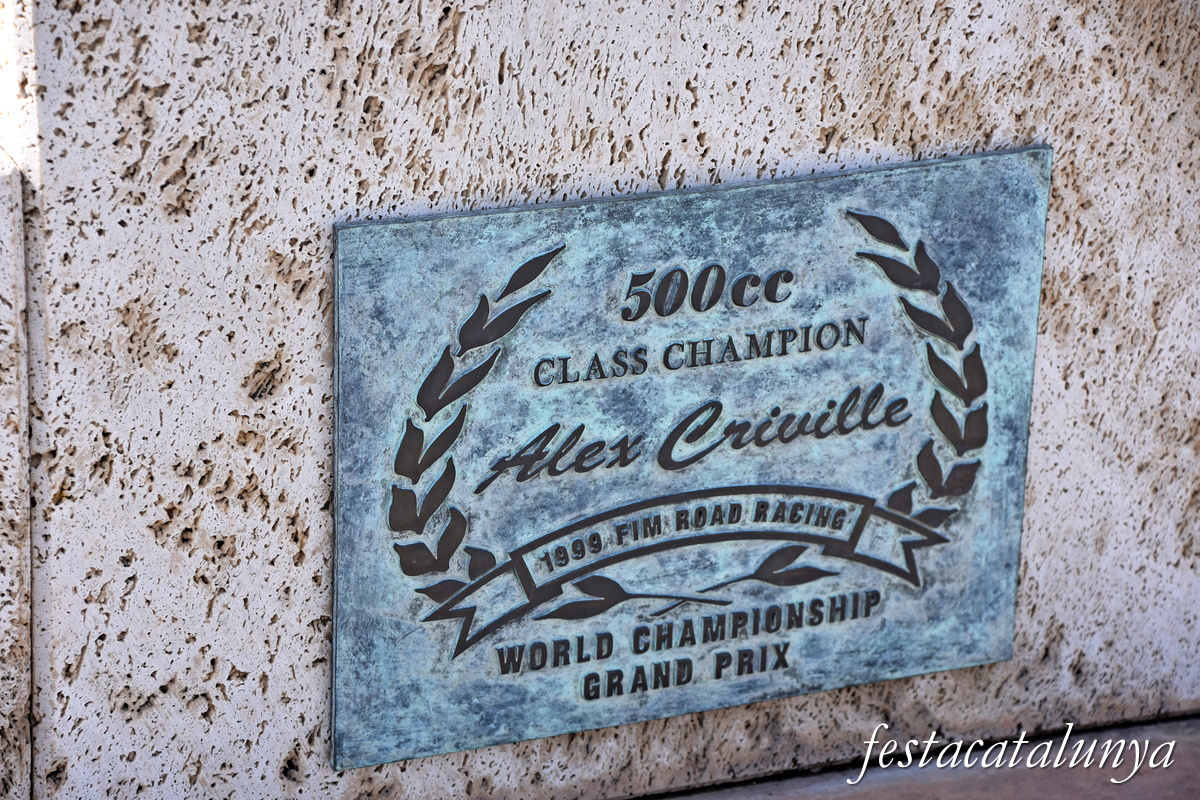 Seva - Monument a Àlex Crivillé