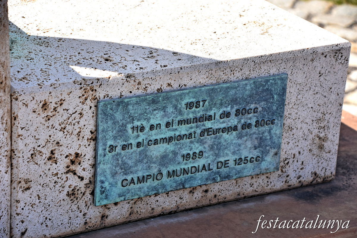 Seva - Monument a Àlex Crivillé 