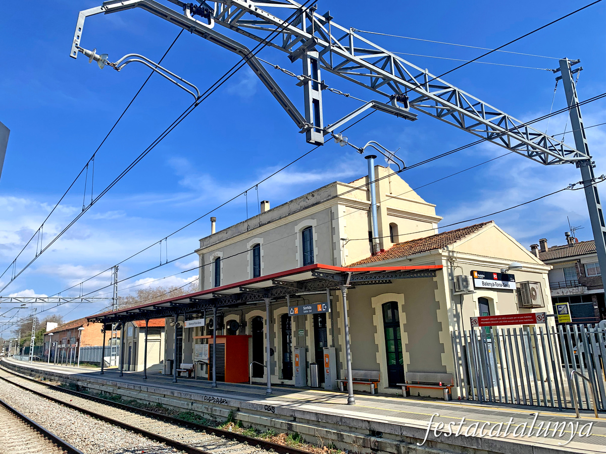 Seva - Estació a Sant Miquel de Balenyà