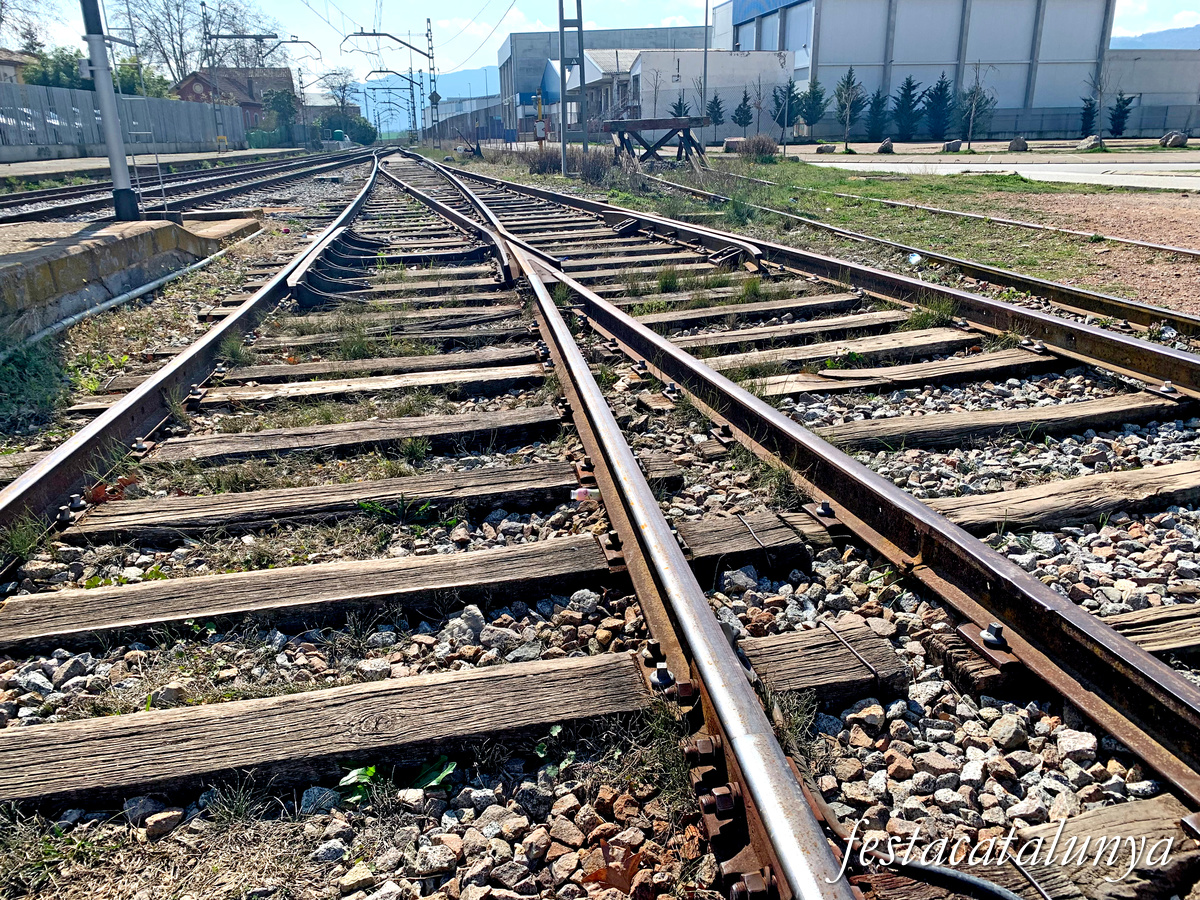 Seva - Estació a Sant Miquel de Balenyà 