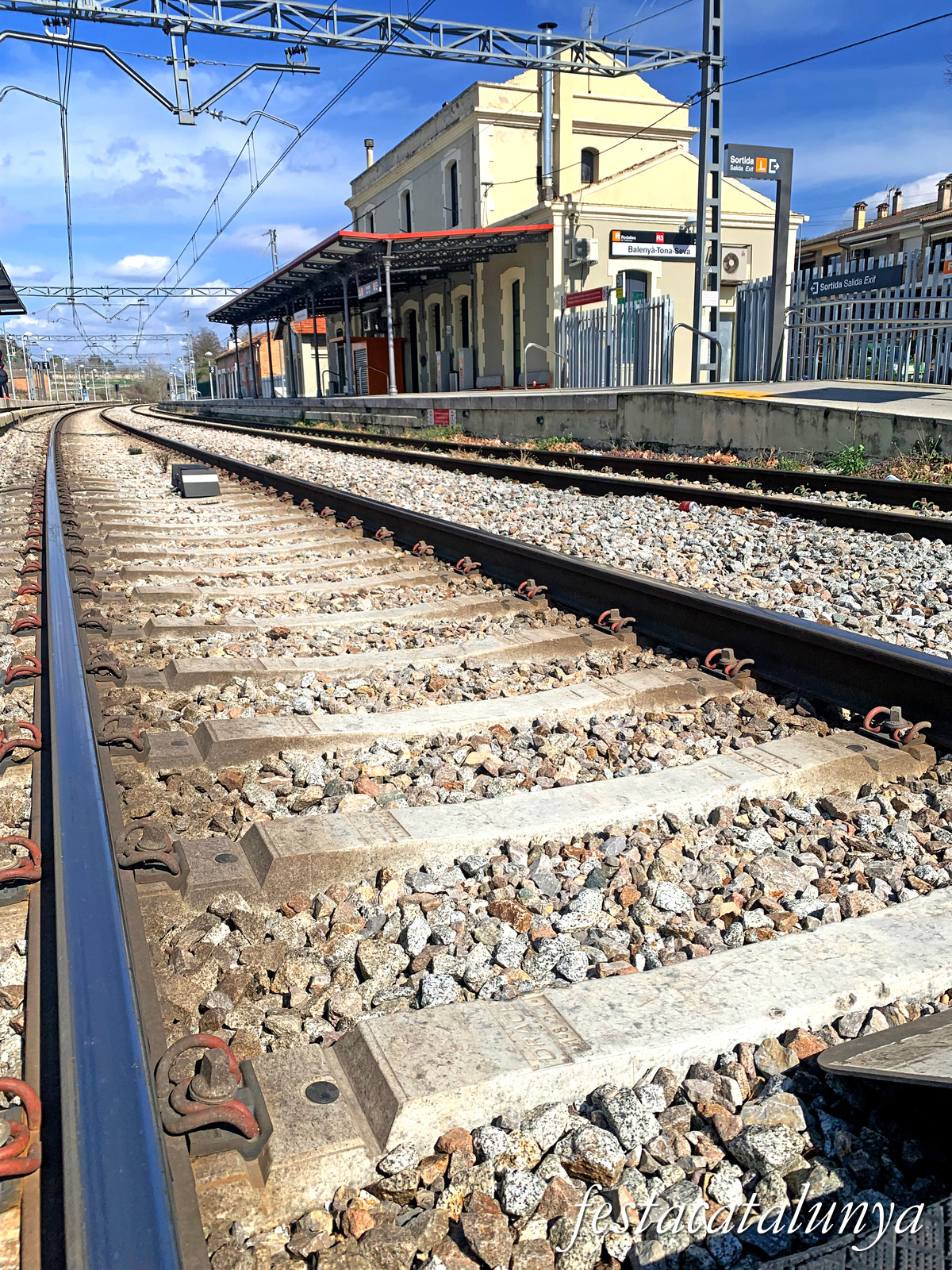 Seva - Estació a Sant Miquel de Balenyà 
