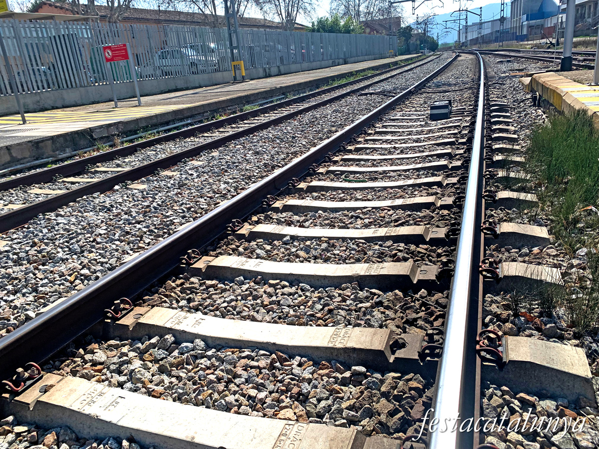 Seva - Estació a Sant Miquel de Balenyà 