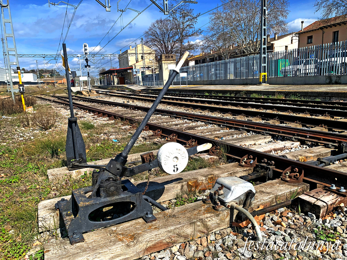 Seva - Estació a Sant Miquel de Balenyà 